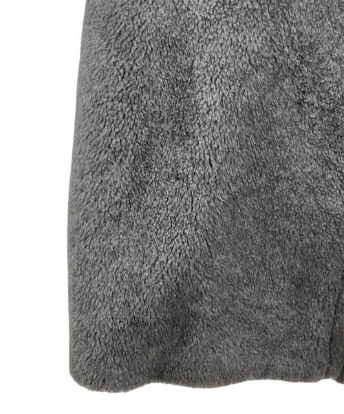 MaxMara（マックスマーラ）MaxMara (マックスマーラ) テディベアロングコート グレー サイズ:XSの古着・服飾アイテム