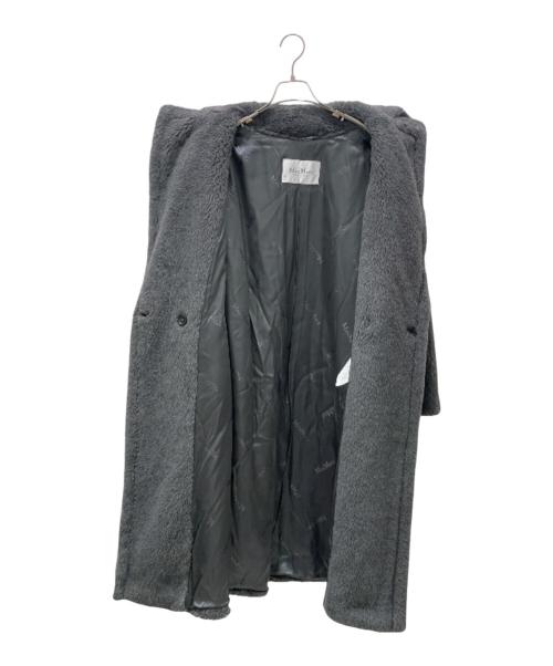 MaxMara（マックスマーラ）MaxMara (マックスマーラ) テディベアロングコート グレー サイズ:XSの古着・服飾アイテム