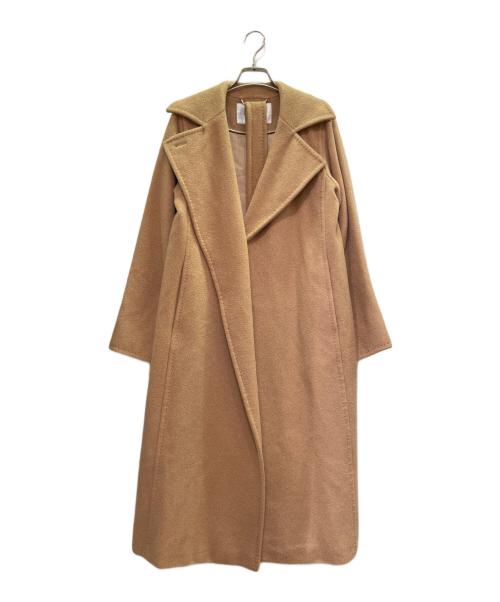 MaxMara（マックスマーラ）MaxMara (マックスマーラ) マニュエラ ガウンコート キャメル サイズ:34の古着・服飾アイテム