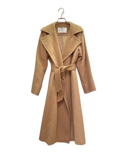 MaxMara（マックスマーラ）MaxMara (マックスマーラ) マニュエラ ガウンコート キャメル サイズ:34の古着・服飾アイテム