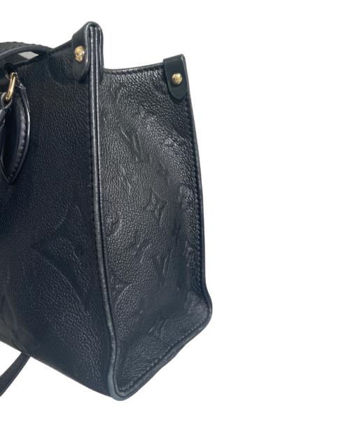 LOUIS VUITTON（ルイ ヴィトン）LOUIS VUITTON (ルイ ヴィトン) オンザゴーPM ノワール サイズ:PMの古着・服飾アイテム