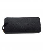 LOUIS VUITTONルイ ヴィトン）の古着「モノグラム・アンプラント ポルトフォイユ・クレマンス」｜ブラック