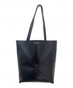 LOEWEロエベ）の古着「パズルフォルド トート （シャイニーカーフ）」｜ブラック