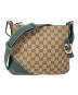 GUCCI (グッチ) シェリーライン ホースビット ショルダーバッグ グリーン：80000円