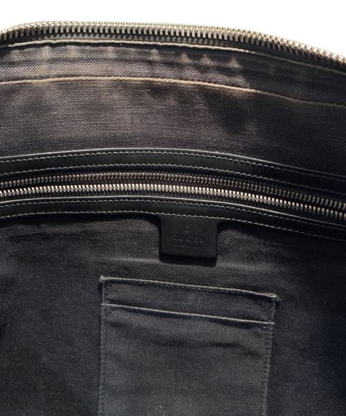 GUCCI（グッチ）GUCCI (グッチ) GGスプリーム ブリーフケース ブラック サイズ:-の古着・服飾アイテム