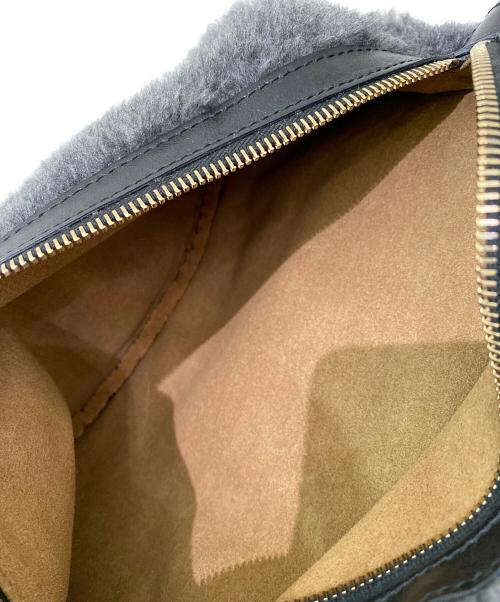 MaxMara（マックスマーラ）MaxMara (マックスマーラ) テディベアショルダーバッグ グレーの古着・服飾アイテム
