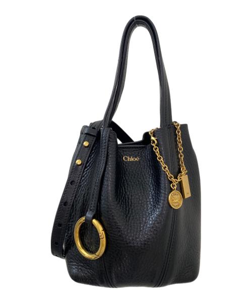 Chloe（クロエ）Chloe (クロエ) SPIN SMALL ブラック サイズ:スモールの古着・服飾アイテム