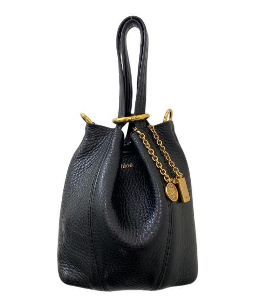 Chloe（クロエ）Chloe (クロエ) SPIN SMALL ブラック サイズ:スモールの古着・服飾アイテム