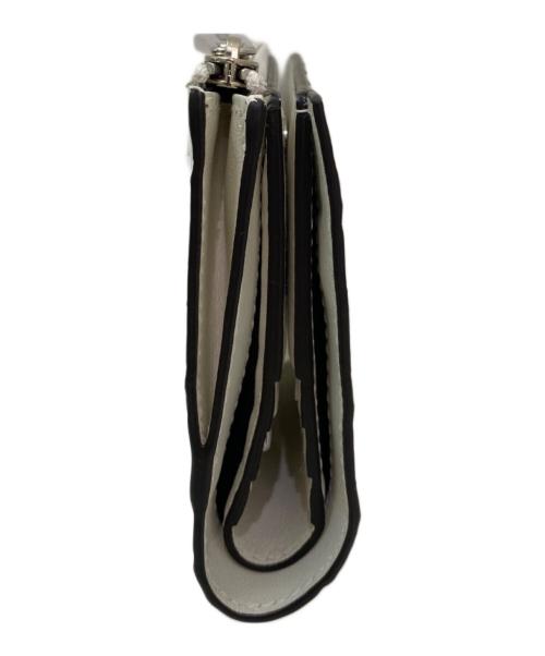 JIMMY CHOO（ジミーチュウ）JIMMY CHOO (ジミーチュウ) HANNI STAR COMPACT WALLET ホワイトの古着・服飾アイテム