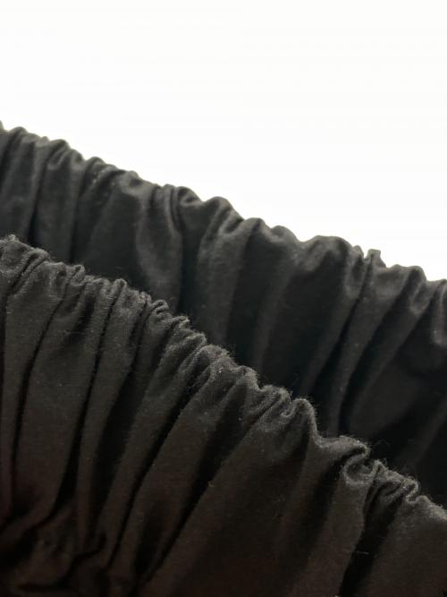 ENFOLD（エンフォルド）ENFOLD (エンフォルド) GATHER-SLEEVE BLOUSE ブラック サイズ:38の古着・服飾アイテム