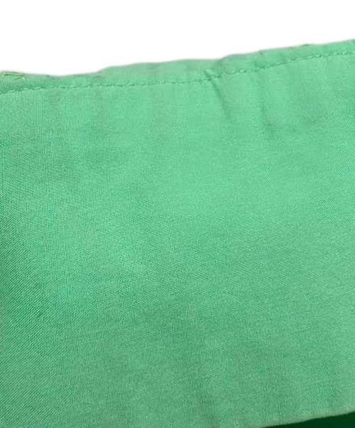 ENFOLD（エンフォルド）ENFOLD (エンフォルド) DISTORTION SHIRT グリーン サイズ:38の古着・服飾アイテム