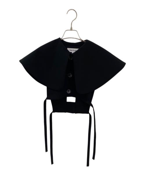 ENFOLD（エンフォルド）ENFOLD (エンフォルド) COLLAR PARTS ブラック サイズ:38の古着・服飾アイテム