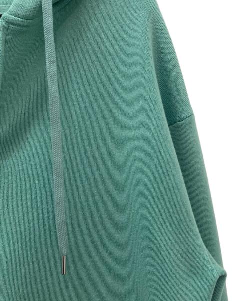 CABAN（キャバン）CABAN (キャバン) コットンカシミヤ ジップパーカ ミントグリーン サイズ:Mの古着・服飾アイテム