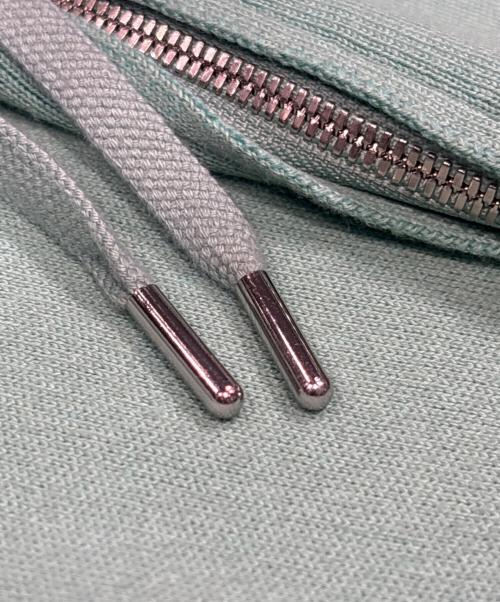 CABAN（キャバン）CABAN (キャバン) コットンカシミヤ ジップパーカ ミントグリーン サイズ:Mの古着・服飾アイテム