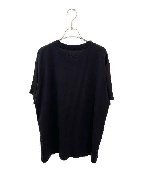 MM6 Maison Margiela（エムエムシックスメゾンマルジェラ）MM6 Maison Margiela (エムエムシックスメゾンマルジェラ) 異素材切替Tシャツ ブラック サイズ:XSの古着・服飾アイテム