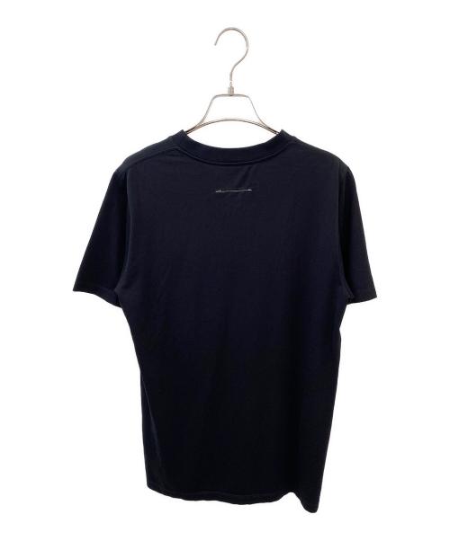 MM6 Maison Margiela（エムエムシックスメゾンマルジェラ）MM6 Maison Margiela (エムエムシックスメゾンマルジェラ) プリントTシャツ ブラック サイズ:XSの古着・服飾アイテム