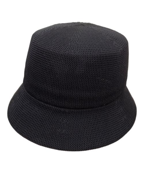 CFCL（シーエフシーエル）CFCL (シーエフシーエル) MESH KNIT BUCKET HAT ブラック サイズ:Fの古着・服飾アイテム