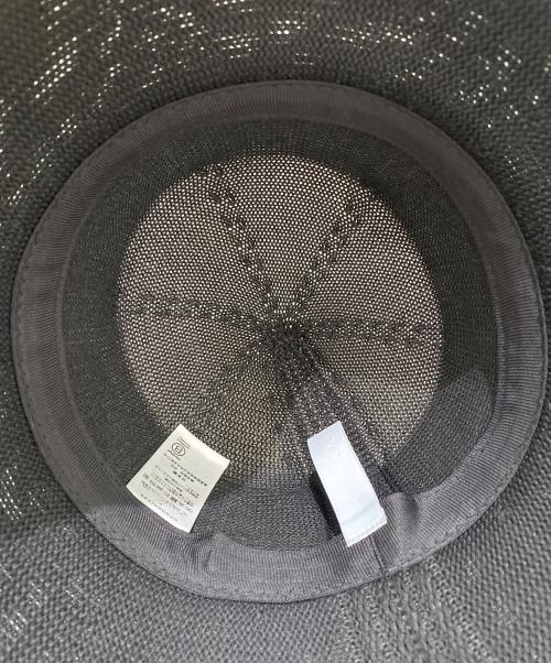 CFCL（シーエフシーエル）CFCL (シーエフシーエル) MESH KNIT BUCKET HAT ブラック サイズ:Fの古着・服飾アイテム