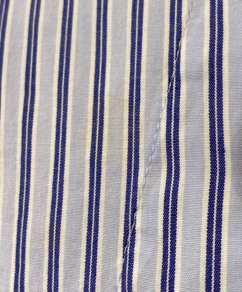 ENFOLD（エンフォルド）ENFOLD (エンフォルド) ASYMMETRY BLOUSE スカイブルー サイズ:38の古着・服飾アイテム