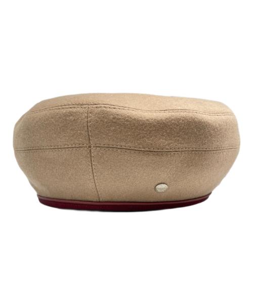 HERMES（エルメス）HERMES (エルメス) カシミヤ ベレー帽 ベージュ サイズ:57の古着・服飾アイテム