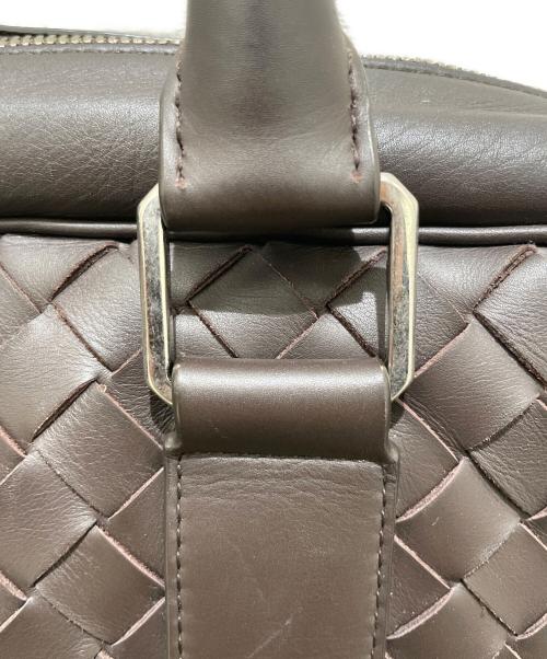 BOTTEGA VENETA（ボッテガベネタ）BOTTEGA VENETA (ボッテガベネタ) イントレチャートブリーフケース ブラウン サイズ:-の古着・服飾アイテム