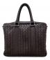 BOTTEGA VENETA (ボッテガベネタ) イントレチャートブリーフケース ブラウン サイズ:-：120000円