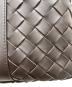 中古・古着 BOTTEGA VENETA (ボッテガベネタ) イントレチャートブリーフケース ブラウン サイズ:-：120000円