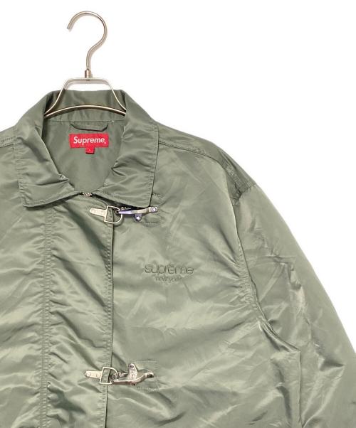 SUPREME（シュプリーム）SUPREME (シュプリーム) Nylon Turnout Jacket グリーン サイズ:Lの古着・服飾アイテム