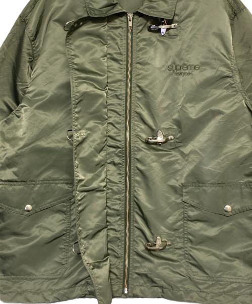 SUPREME（シュプリーム）SUPREME (シュプリーム) Nylon Turnout Jacket グリーン サイズ:Lの古着・服飾アイテム