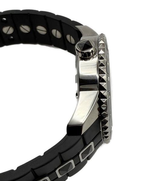 Christian Dior（クリスチャン ディオール）Christian Dior (クリスチャン ディオール) クリスタル クォーツウォッチ CD113115 黒文字盤の古着・服飾アイテム