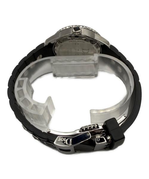 Christian Dior（クリスチャン ディオール）Christian Dior (クリスチャン ディオール) クリスタル クォーツウォッチ CD113115 黒文字盤の古着・服飾アイテム