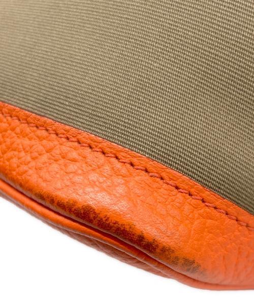 HERMES（エルメス）HERMES (エルメス) ガーデンパーティTPM オレンジ×ベージュ サイズ:TPMの古着・服飾アイテム
