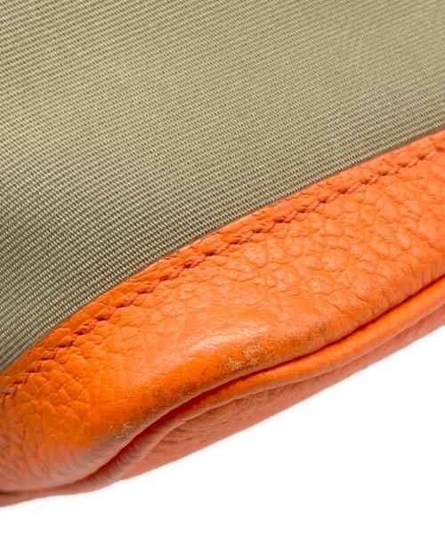 HERMES（エルメス）HERMES (エルメス) ガーデンパーティTPM オレンジ×ベージュ サイズ:TPMの古着・服飾アイテム