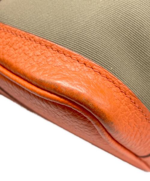 HERMES（エルメス）HERMES (エルメス) ガーデンパーティTPM オレンジ×ベージュ サイズ:TPMの古着・服飾アイテム