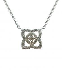 DE BEERS（デビアス）の古着「Enchanted Lotus Pavé Diamond Necklace アンシャンテロータスパフェダイヤネックレス J5FK19200W41」