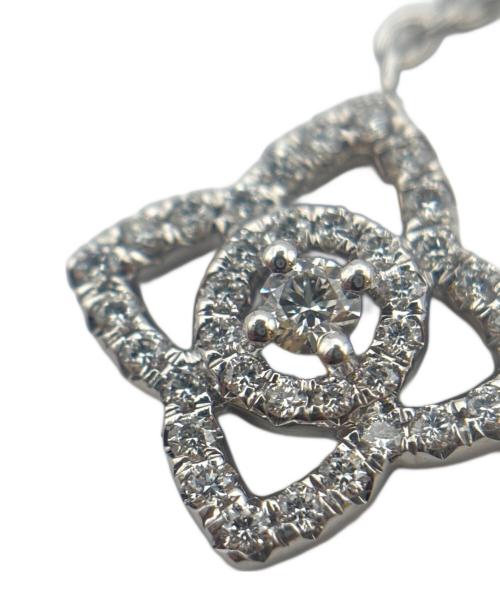 DE BEERS（デビアス）DE BEERS (デビアス) Enchanted Lotus Pavé Diamond Necklace アンシャンテロータスパフェダイヤネックレス J5FK19200W41 サイズ:-の古着・服飾アイテム