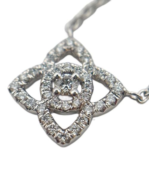 DE BEERS（デビアス）DE BEERS (デビアス) Enchanted Lotus Pavé Diamond Necklace アンシャンテロータスパフェダイヤネックレス J5FK19200W41 サイズ:-の古着・服飾アイテム