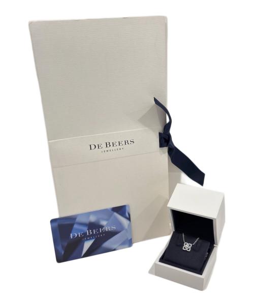 DE BEERS（デビアス）DE BEERS (デビアス) Enchanted Lotus Pavé Diamond Necklace アンシャンテロータスパフェダイヤネックレス J5FK19200W41 サイズ:-の古着・服飾アイテム