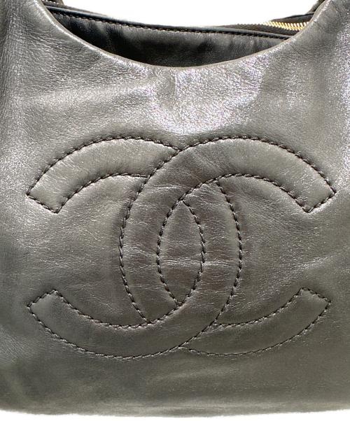 CHANEL（シャネル）CHANEL (シャネル) チェーンショルダーバッグ ブラックの古着・服飾アイテム