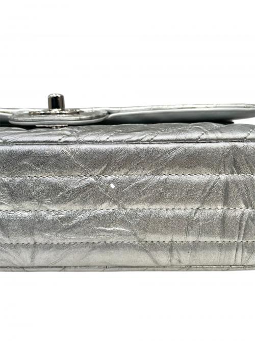 CHANEL（シャネル）CHANEL (シャネル) シェブロン 25 シルバー×シルバー金具 サイズ:-の古着・服飾アイテム