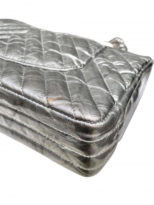 CHANEL（シャネル）CHANEL (シャネル) シェブロン 25 シルバー×シルバー金具 サイズ:-の古着・服飾アイテム