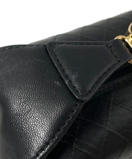 CHANEL（シャネル）CHANEL (シャネル) レザーカメリアポーチ ブラックの古着・服飾アイテム