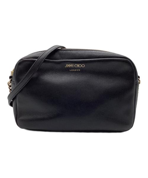 JIMMY CHOO（ジミーチュウ）JIMMY CHOO (ジミーチュウ) ATHINI CAMERA BAG ブラックの古着・服飾アイテム