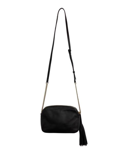 JIMMY CHOO（ジミーチュウ）JIMMY CHOO (ジミーチュウ) ATHINI CAMERA BAG ブラックの古着・服飾アイテム