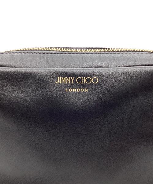 JIMMY CHOO（ジミーチュウ）JIMMY CHOO (ジミーチュウ) ATHINI CAMERA BAG ブラックの古着・服飾アイテム
