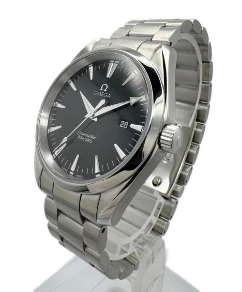 OMEGA（オメガ）OMEGA (オメガ) シーマスター アクアテラ 39 Ref.2517.50 黒文字盤 サイズ:39mmの古着・服飾アイテム
