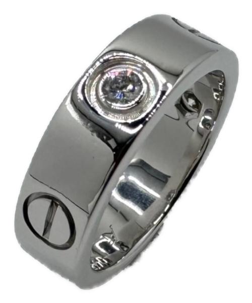 Cartier（カルティエ）Cartier (カルティエ) ラブリング クラシックモデル ハーフダイヤ サイズ:49の古着・服飾アイテム