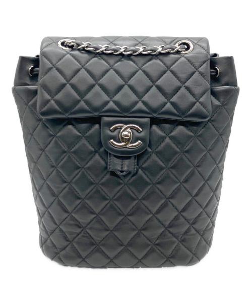 CHANEL（シャネル）CHANEL (シャネル) アーバンスピリットマトラッセリュック/リュック ブラックの古着・服飾アイテム