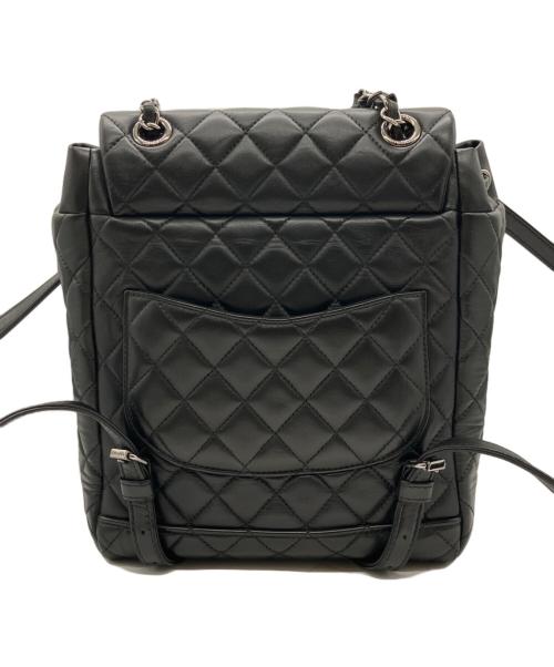 CHANEL（シャネル）CHANEL (シャネル) アーバンスピリットマトラッセリュック/リュック ブラックの古着・服飾アイテム