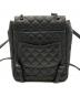 CHANEL (シャネル) アーバンスピリットマトラッセリュック/リュック ブラック：520000円